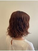 ナチュラルボブ×ウェーブ