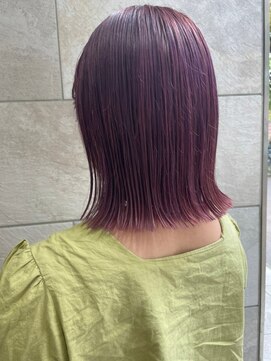 リリアン バイ リトル(Lilian by little) タッセルボブ×カシスヴァイオレット