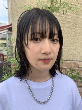 コレットヘア(Colette hair) 【ウルフ×フェイスレイヤー=こなれヘア】