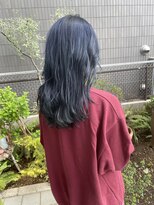 美容室ポール 西葛西店(PAUL)&nbsp;ブルーブラック×レイヤースタイル