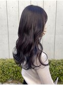＊ブリーチなしラベンダーグレージュ！透明感パープルグレージュ