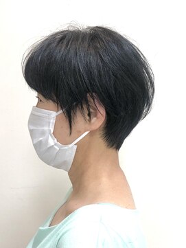 テルミークリニカルデザイン 北千里 マッシュショート40代50代丸みショート