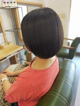キュウヘアー(KYUU HAIR) ラインのキレイなボブ