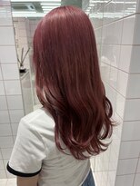 ロンドルーチェ 心斎橋(Lond luce)&nbsp;ダークアッシュ/ミディアムレイヤーカット［髪質改善/縮毛矯正］