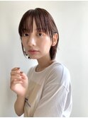 【髪質改善 酸性ストレート】ボブも湿気対策！