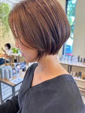 シフト(SHEEFT) 30代40代 大人ふんわりエアリーレイヤーショート ベージュ