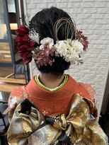 ザブックハンドサロン(The book hand salon) 振袖×ヘアアレンジ