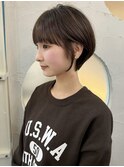 ショートボブ/大人巻き/ぷつっとボブ/ナチュラルモード/高松