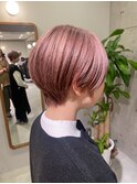ハイトーン/ハイトーンカラー/ブリーチ/ショート/ショートヘア