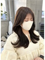 ヒン(HIN)&nbsp;韓国風くびれ巻きベージュスタイル♪