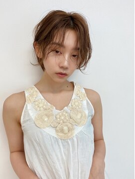 バサ 花小金井店(BASSA) ショートカット×ひし形ショートボブ×前髪あり20代30代40代 a