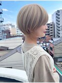 学割 ブリーチなしダブルカラー ブリーチ 髪質改善 ボブ 169