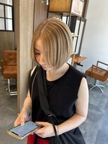 オーシー 四ツ井店(O'sea)&nbsp;ホワイトミルクティー×ミニボブ