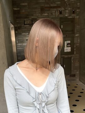 ヲタク(wotaku.) ミルクティーベージュくすみカラー透明感カラーケアブリーチ