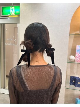 カラークチュール(Color Couture) メルティカラー/フェミニンロング/似合わせカット/着物ヘア