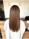 明るくなれる春のサラ艶ロング 髪質改善ケアストレート#2