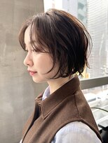 ローリー(Rowlly)&nbsp;＃ショートボブ＃パーマ＃オレンジブラウン　２