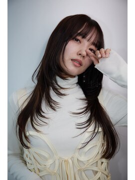 エアー 銀座タワー(AIR) 似合わせハイレイヤーカット