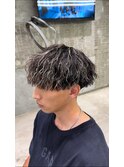 縦落ちツイスパ×メッシュhighlight
