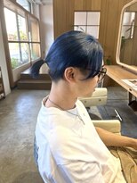 フラム(fulam)&nbsp;マンバンヘア×スカイブルー