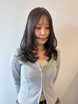 ベンジー 薬院大通店(benji)&nbsp;レイヤーカット×グレージュ