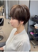 40代50代60代白髪マッシュショートボブ大人美人くびれ髪質改善