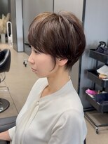 ハルキ ミナト ジャパン オオサカ(HARUKI MINATO japan OSAKA)&nbsp;40代50代60代白髪マッシュショートボブ大人美人くびれ髪質改善