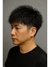 【ツイストパーマ】+男前カット+シェービング+選べるマッサージ