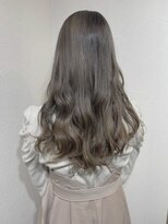 ハノン バイ リンクス 大宮(Hanon by LINKTH)&nbsp;スモーキーグレージュ/グレージュカラー/レイヤーロング