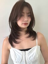 イヴォーク トーキョー(EVOKE TOKYO)&nbsp;似合わせカットミディアムレイヤー艶髪髪質改善顔まわりカット