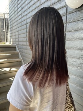 ヘアメイク イズム(HAIR MAKE ism) 大人の裾カラー