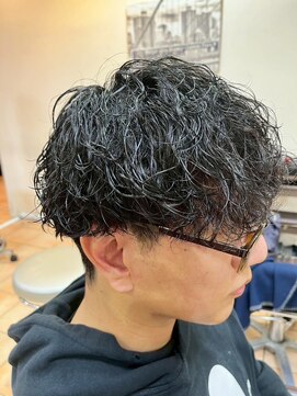 インパークス 竹ノ塚店(INPARKS) 縦落ちツイストスパイラルパーマメンズパーマ波巻き［竹ノ塚］