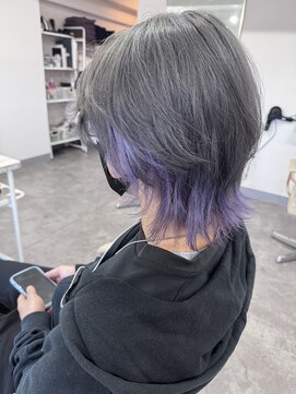 リル(lil) 髪質改善/白髪ぼかし/インナーカラー/ケアブリーチ/学割U24