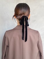 ビスクヘアデザイン(bisq hair design)&nbsp;くびれ巻き　韓国風　前髪カット　艶髪　サイドバング  髪質改善