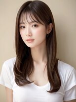 アースモード 亀戸店(EARTH Mode)&nbsp;冬の大人ガーリー◎小顔見せレイヤーカット×ダークアッシュ