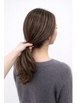 ウル(ulu)&nbsp;ハイライト　白髪ボカシハイライト　透明感カラー　名東区