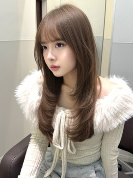 クラン バイ ヘッドライト たまプラーザ店(clan by HEADLIGHT) ミディアムレイヤー透明感カラー