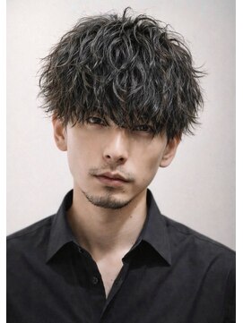 バーバーショップテト(barber shop tete) 束感ツイスパ波巻きスパイラルパーマ