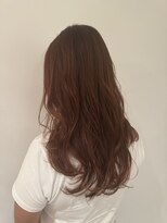 シン バイ ディア 藤沢店(xin by diar)&nbsp;organic color(オーガニックカラー）オレンジブラウンレイヤー
