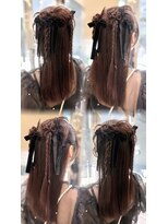 クク(coucou) 個性派さんに♪タイトアレンジ×ベロアリボン