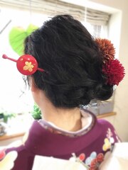 【LILA  HAIR】和装ダウンセット