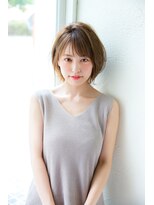 アンアミ オモテサンドウ(Un ami omotesando)&nbsp;【Un ami】 松井幸裕　ナチュラルショートボブ