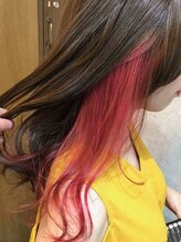 ヘアーサロン クレア(Hair salon Crea) Crea【インナーカラー×RED】