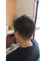 ゾーンヘア メンズショートカット