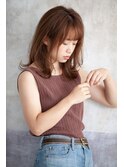 【shellbear 銀座】大人カジュアル外ハネミディアム