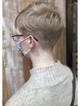 バンビ プライベート サロン(Bambi private salon) 刈り上げ女子＊かきあげても可愛いベリーショート＊Bambi松平愛