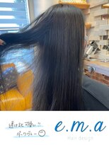 エマヘアデザイン(e.m.a Hair design) ダークグレー