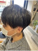 学生人気no1!マッシュショート
