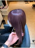 (ayame巣鴨)ケアブリーチ_艶髪_ピンクヘア_前髪あり_巣鴨