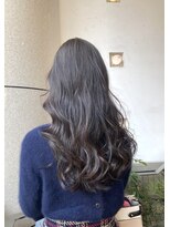 ヘアアンドメイク スタジオ ミムロ(HAIR&MAKE STUDIO MIMURO) ロングレイヤー・艶グレージュ